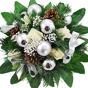 Weihnachts-BlumenstrauÃ
