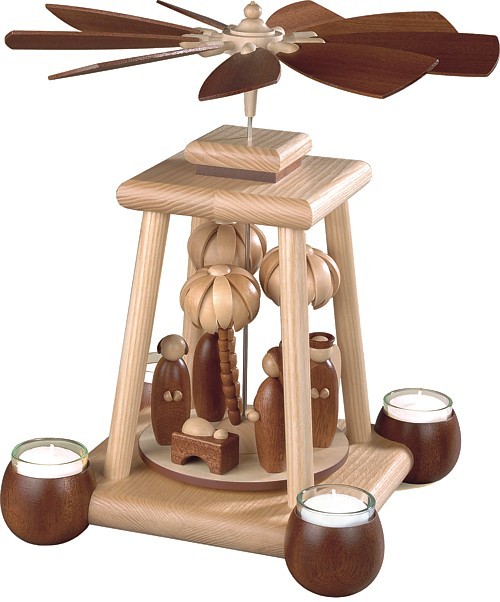 Kleinkunst Müller Moderne Säulenpyramide Christi Geburt