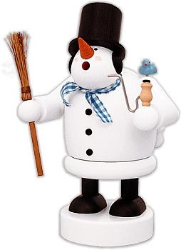 KWO Räuchermann Schneemann -Die Dicken-