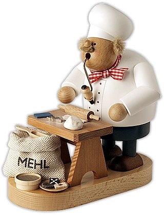 KWO Räuchermann Weihnachtsbäcker -Die Dicken-