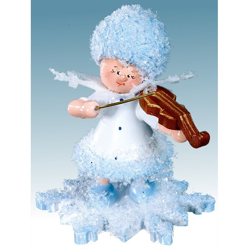 Drechslerei Kuhnert Schneeflöckchen mit Geige