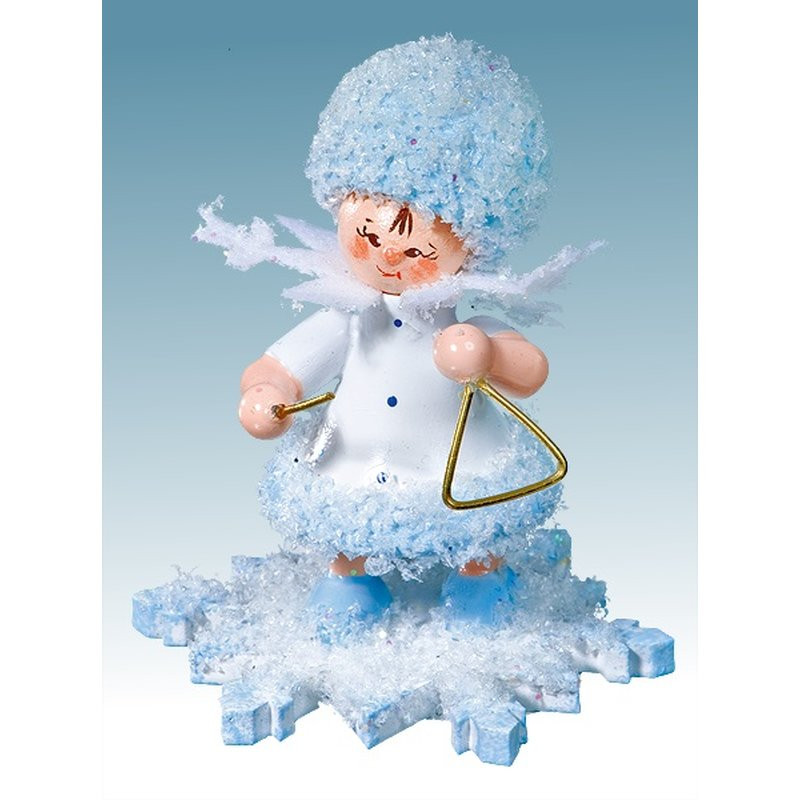 Drechslerei Kuhnert Schneeflöckchen mit Triangel
