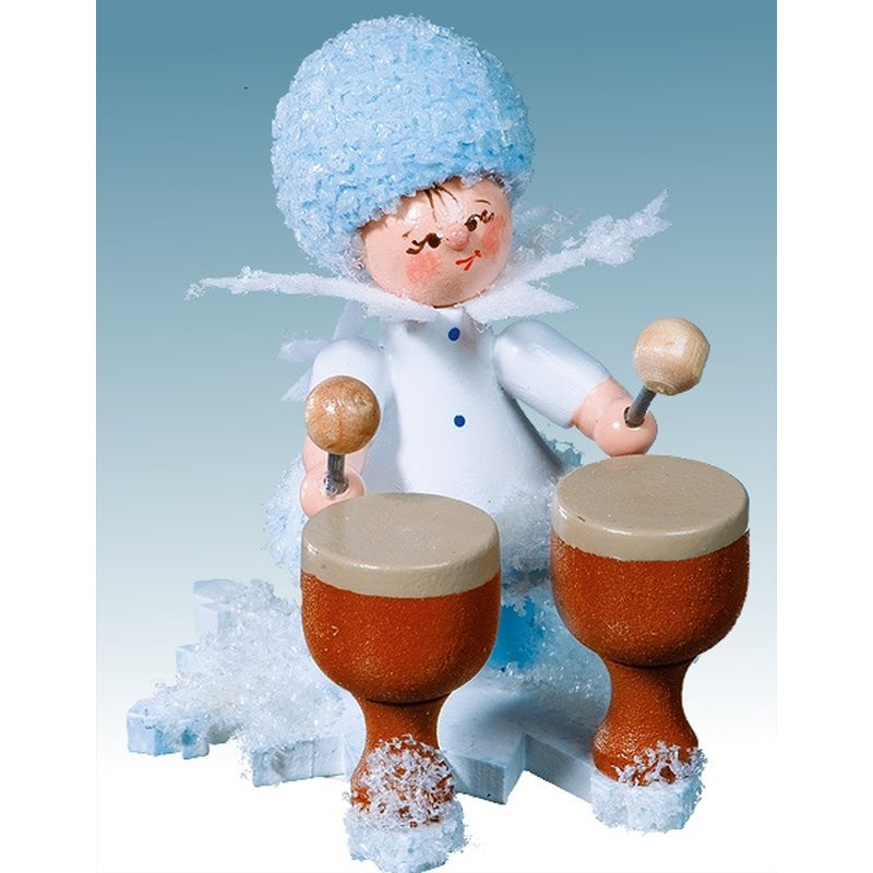 Drechslerei Kuhnert Schneeflöckchen mit Kesselpauke