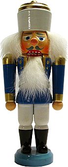 Gröschel Erzgebirgischer Nußknacker König (blau)