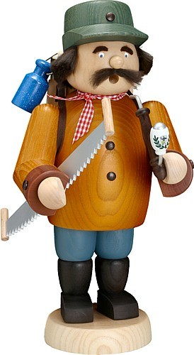 Seiffener Volkskunst eG Räuchermann Holzmacher groß