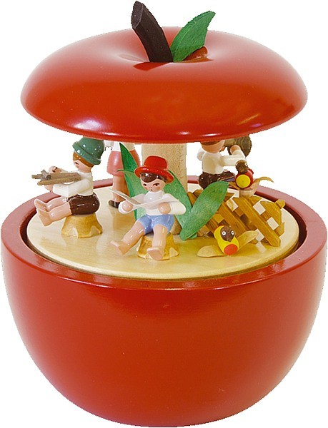 Richard Glässer Spieldose Apfel Kinderkonzert