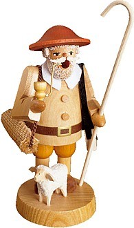 Richard Glässer Mini-Räuchermann Schäfer
