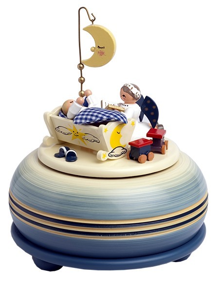KWO Spieldose Gute Nacht ( blau )