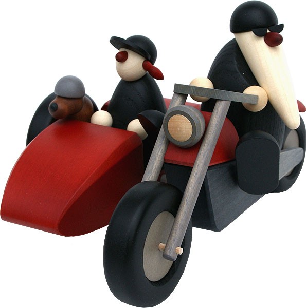 Björn Köhler Familienausflug auf Motorrad sommerlich