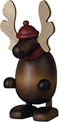 Björn Köhler Elch Olaf, stehend