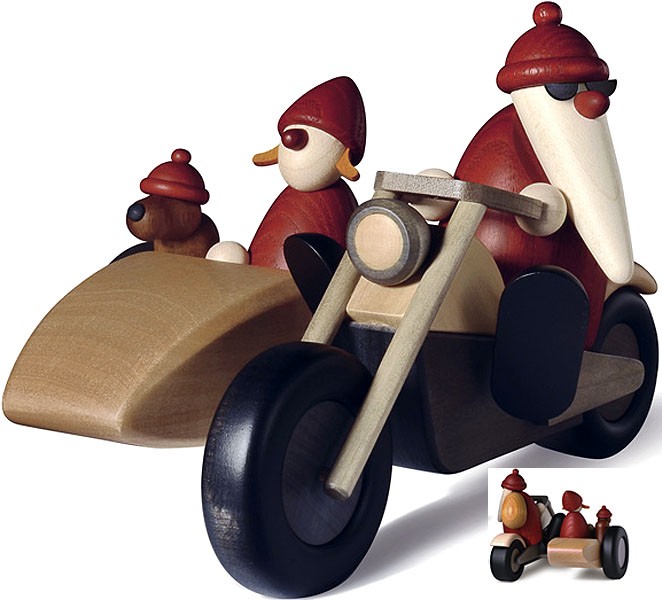 Björn Köhler Familienausflug auf Motorrad
