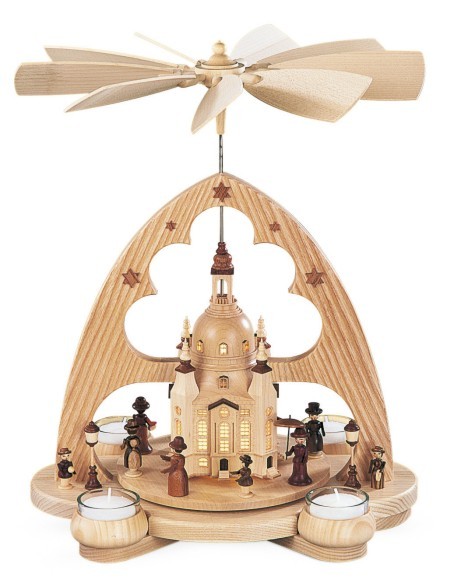 Kleinkunst Müller Bogenpyramide Frauenkirche