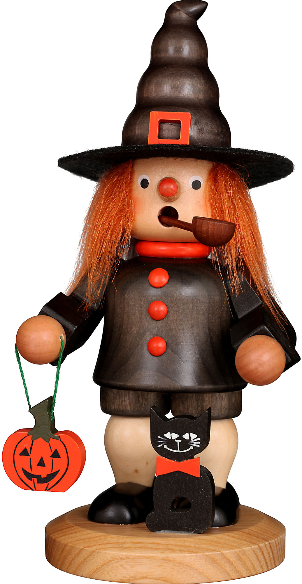 Christian Ulbricht Räuchermann Helloween Hexe