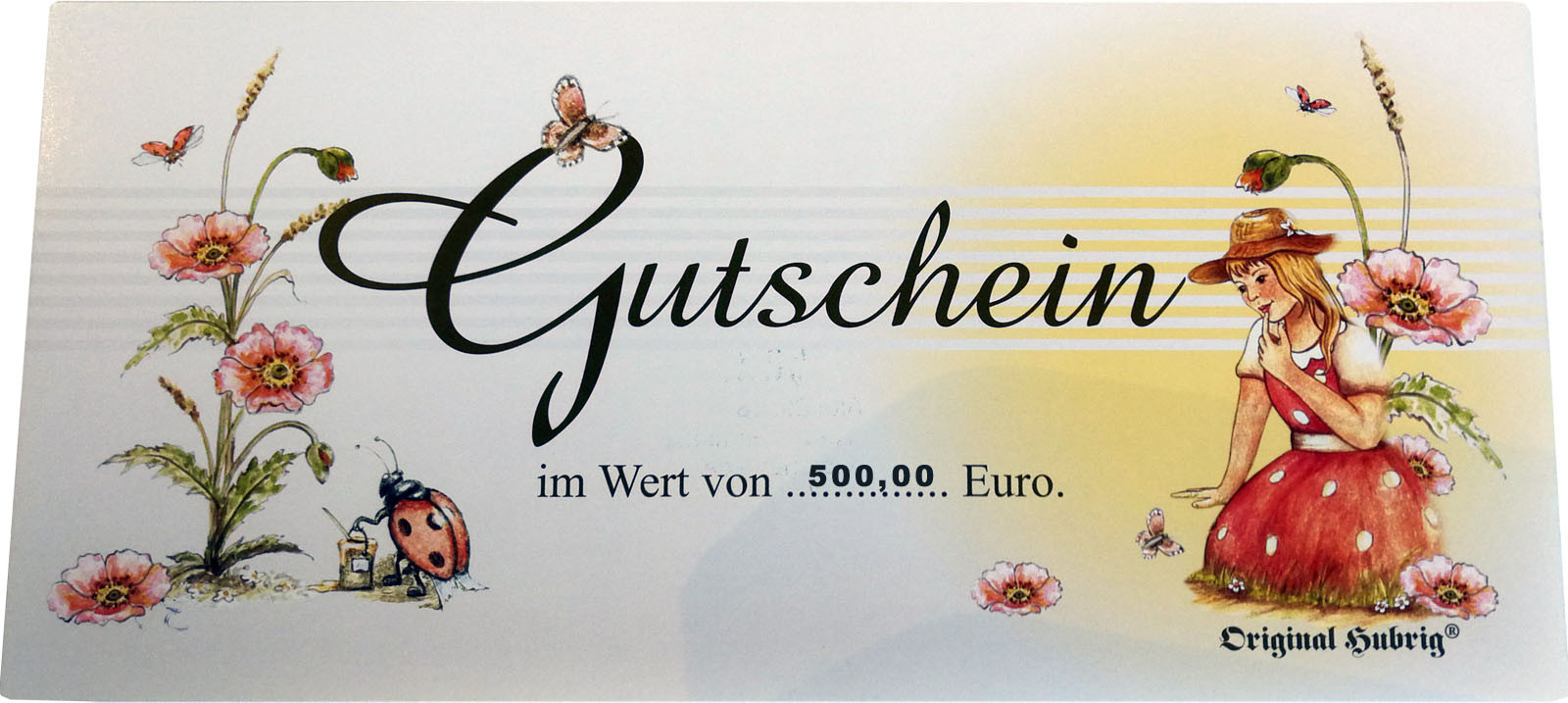Gutschein - 500,00 EUR