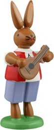 Ellmann Hasenmusikant mit Mandoline