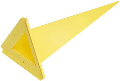 Herrnhuter Stern Einzelzacke für Herrnhuter Stern A13, Dreieck - gelb