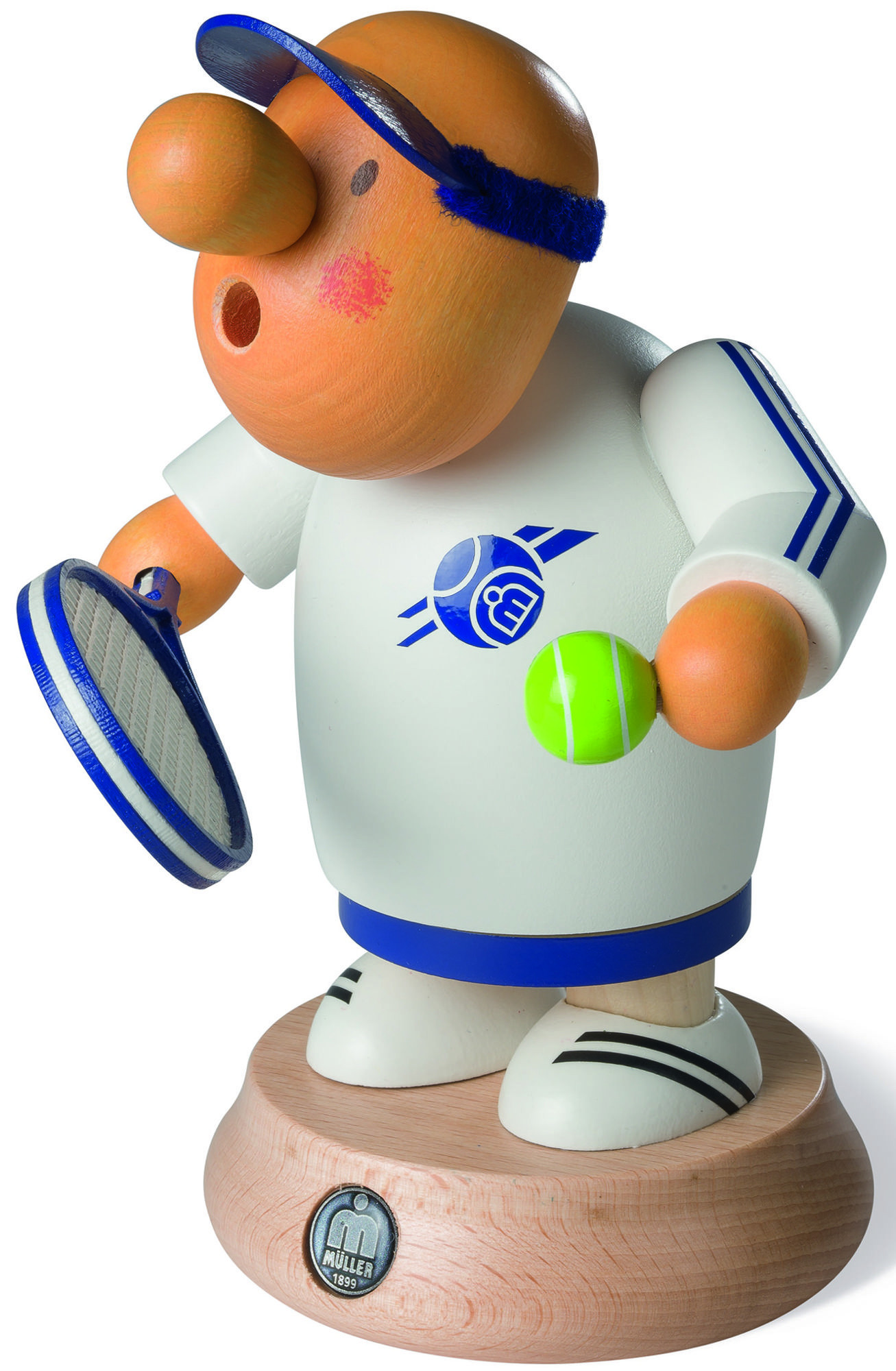 Räuchermann, Müllerchen® - Tennisspieler