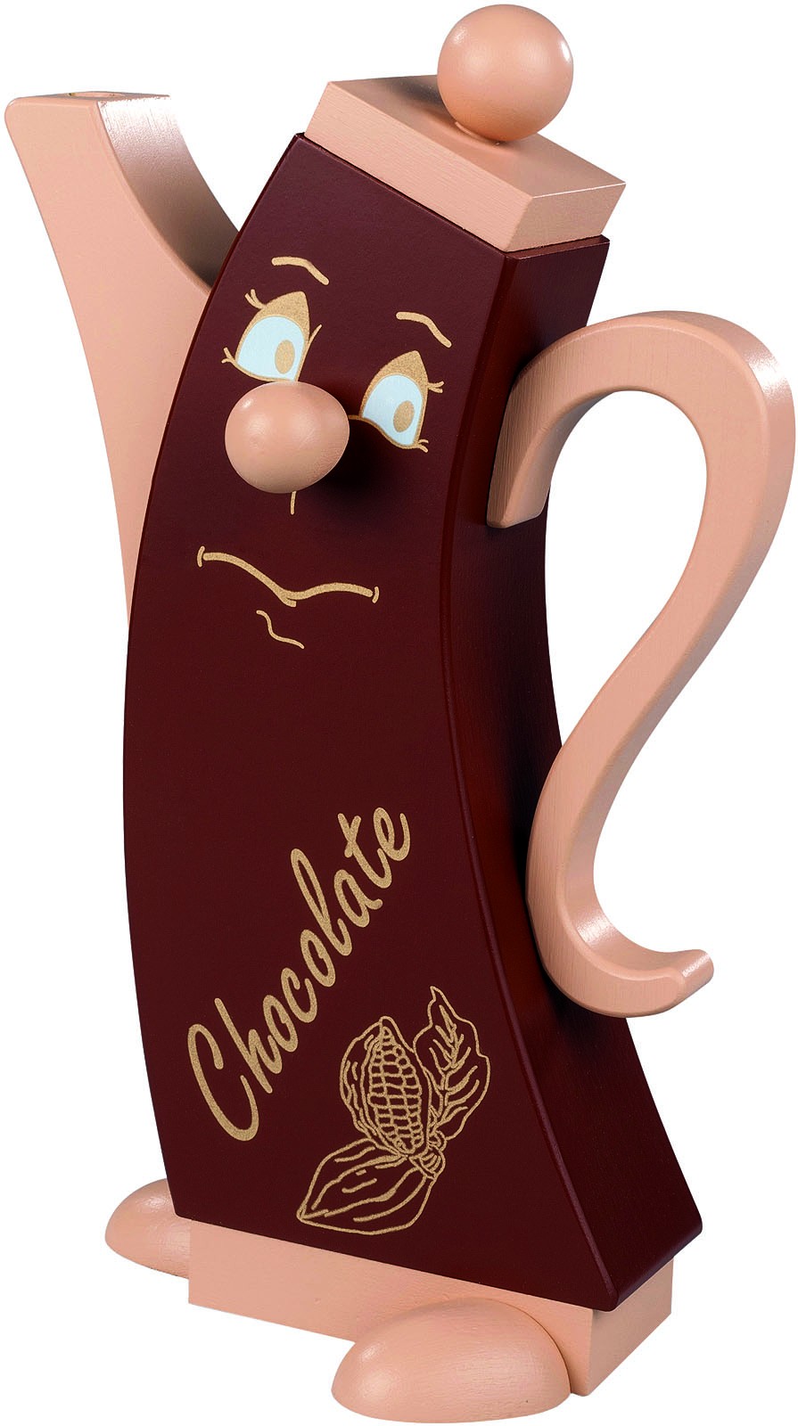 Kleinkunst Müller Räucherfigur Chocolate, modern