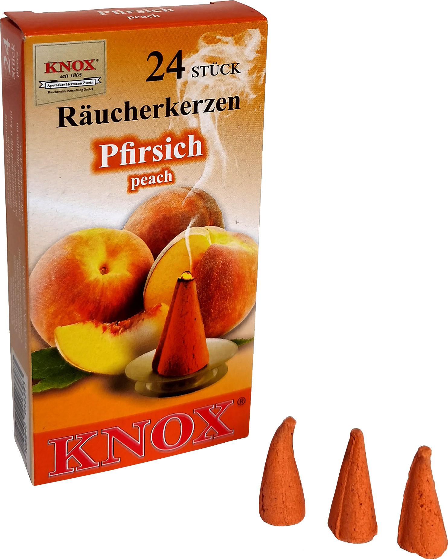 KNOX Räucherkerzen - Pfirsich