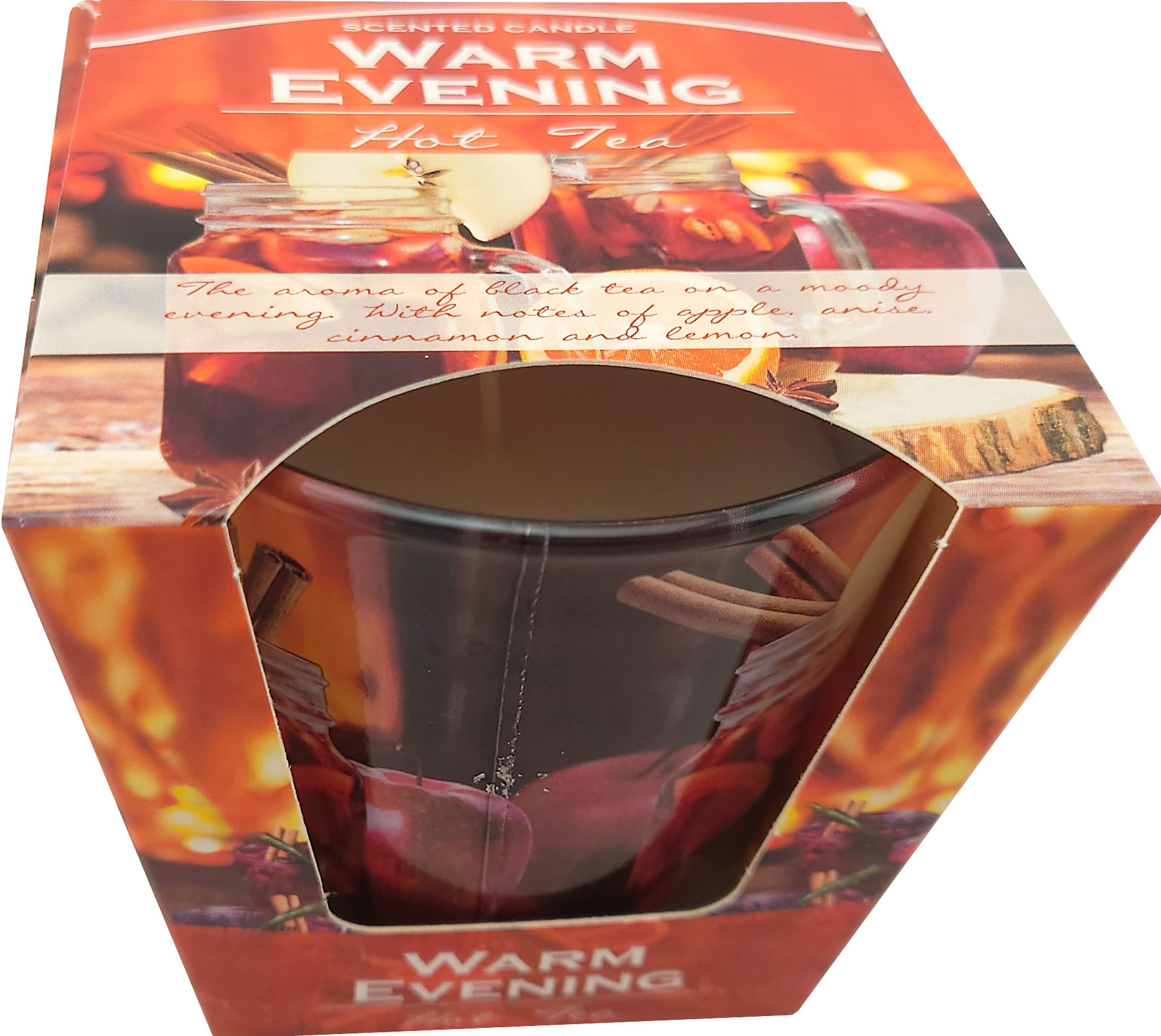 KNOX Duftkerze im Glas, Warm Evening - Hot Tea