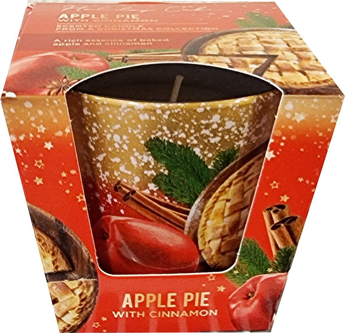 KNOX Duftkerze im Glas Holiday Cakes - Apple Pie mit Zimt
