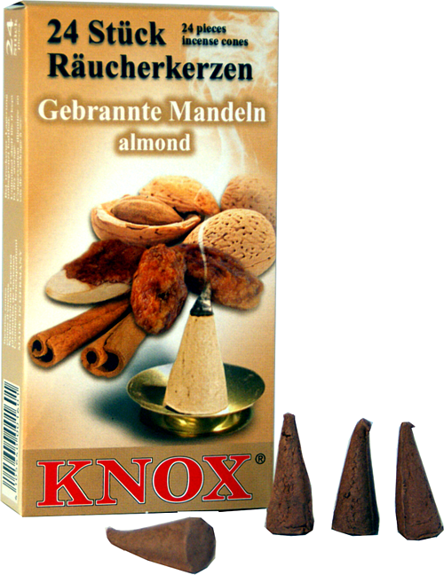 KNOX Räucherkerzen - gebrannte Mandeln