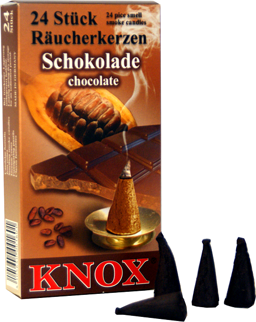 KNOX Räucherkerzen - Schokolade