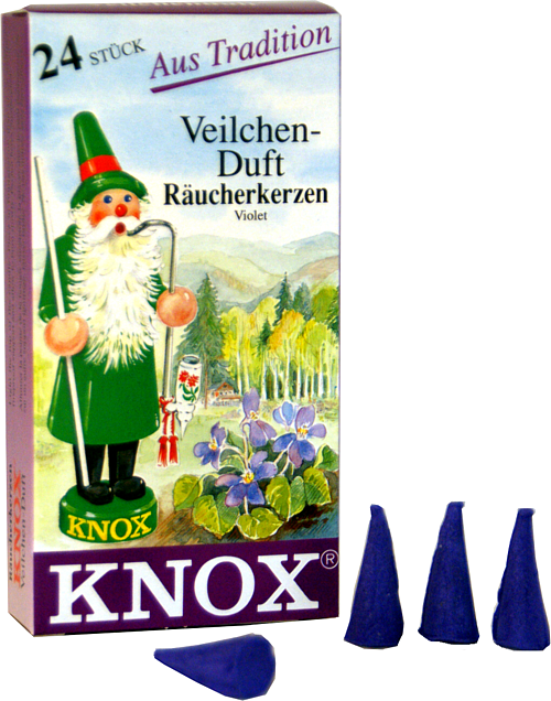 KNOX Räucherkerzen - Veilchenduft