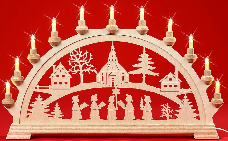 Taulin Schwibbogen Seiffener Kirche