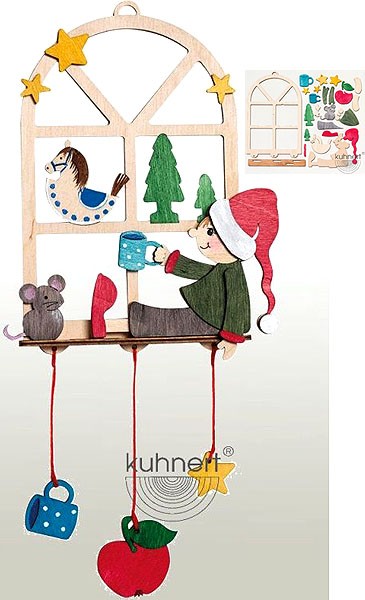 Bastelset Fensterbild Zipfelchen