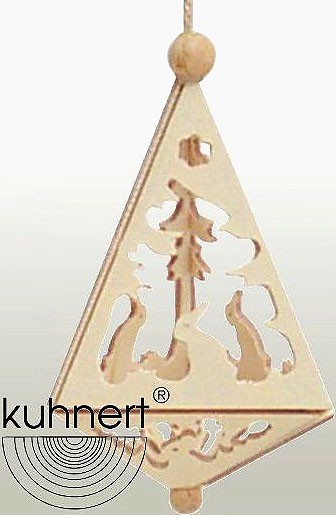 Drechslerei Kuhnert Baumschmuck Pyramide 1