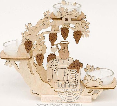 Drechslerei Kuhnert Weinmotiv