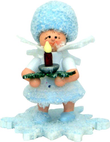 Drechslerei Kuhnert Schneeflöckchen mit Licht
