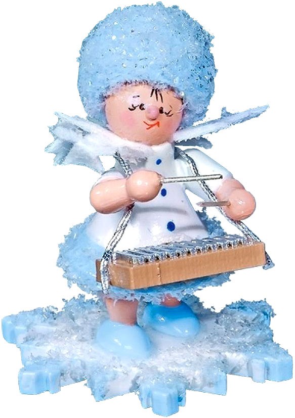 Drechslerei Kuhnert Schneeflöckchen mit Xylophon