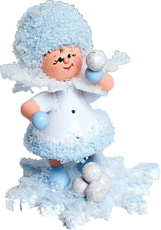 Drechslerei Kuhnert Schneeflöckchen Schneeballschlacht