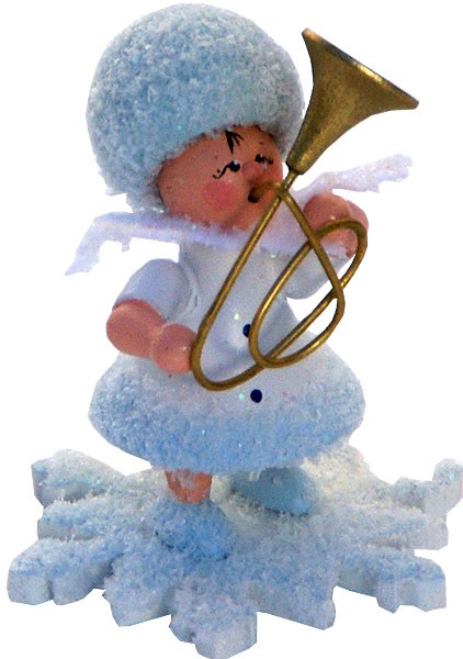 Drechslerei Kuhnert Schneeflöckchen mit Tenorhorn