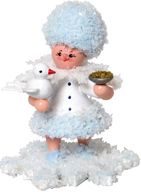 Drechslerei Kuhnert Schneeflöckchen mit Taube