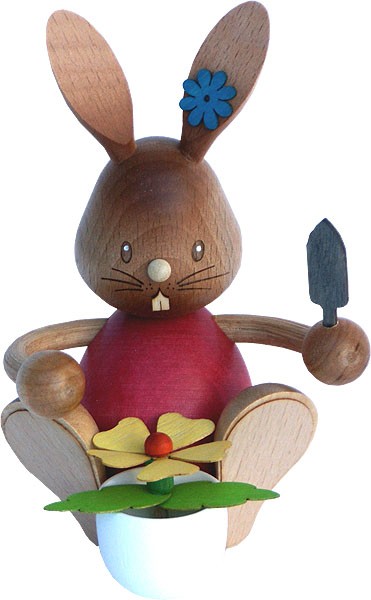 Drechslerei Kuhnert Stupsi Hase Gärtner