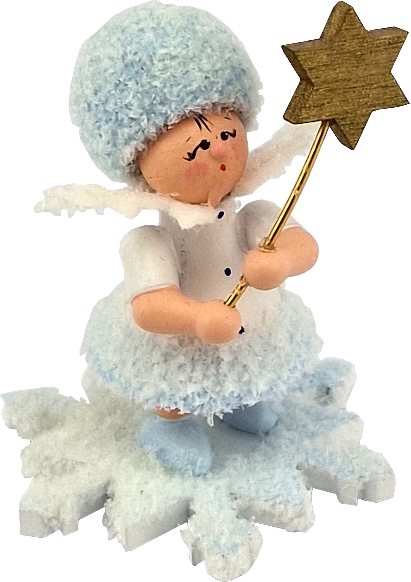 Drechslerei Kuhnert Schneeflöckchen mit Stern