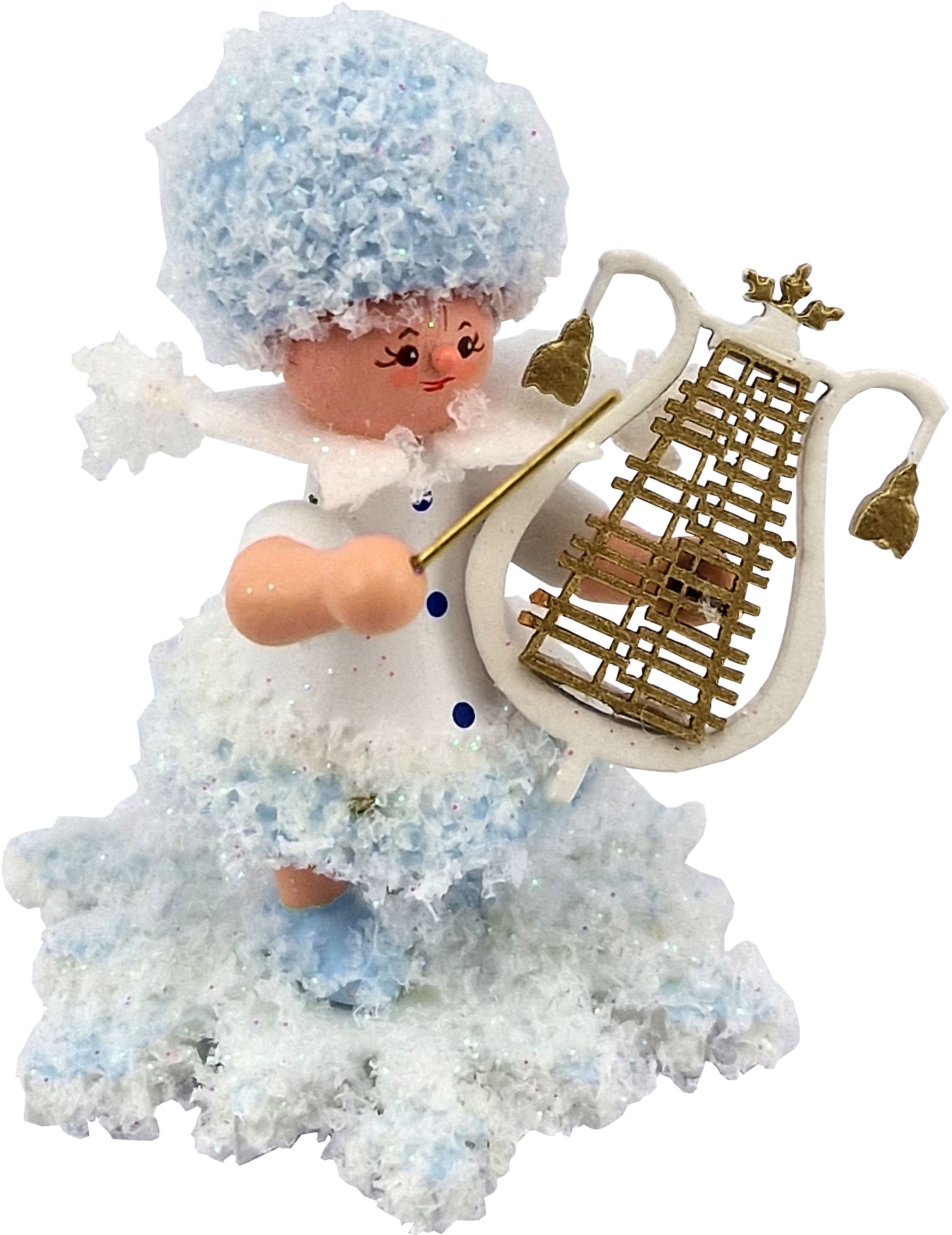 Drechslerei Kuhnert Schneeflöckchen mit Lyra