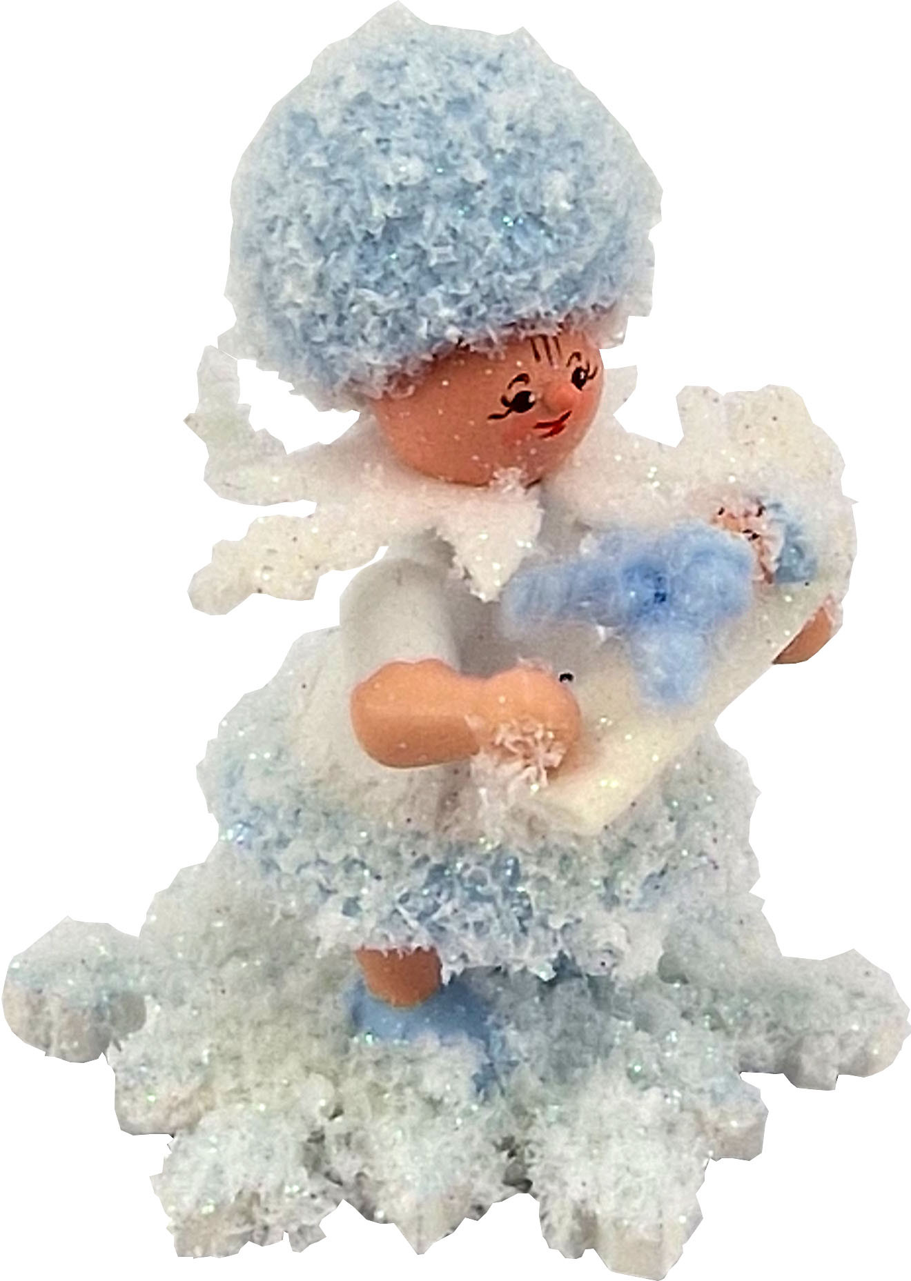 Drechslerei Kuhnert Schneeflöckchen mit Baby Junge