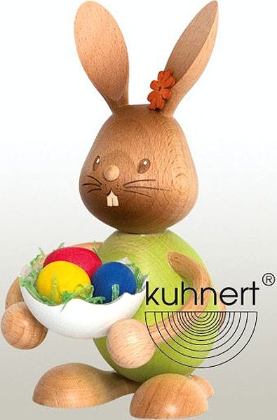 Drechslerei Kuhnert Stupsi Hase mit Eierschale