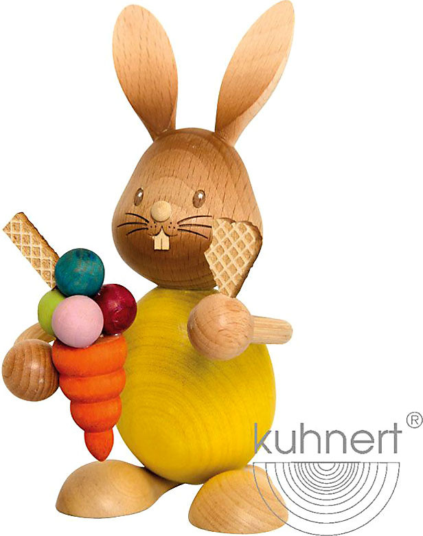 Drechslerei Kuhnert Stupsi Hase mit Eis
