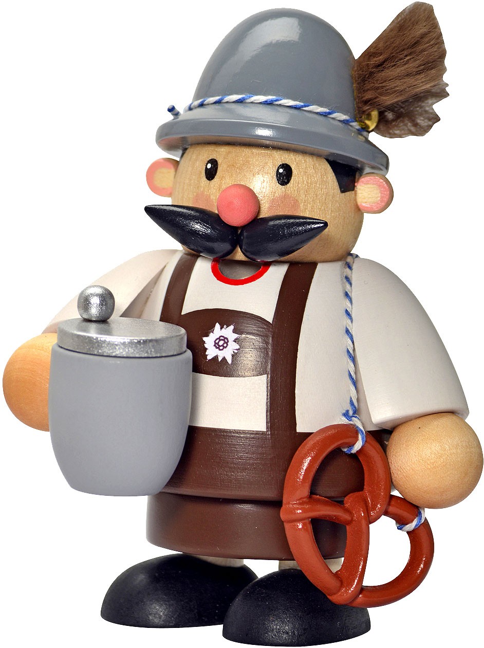 KWO Räuchermännchen Bayer mini -Kleine Kerle-