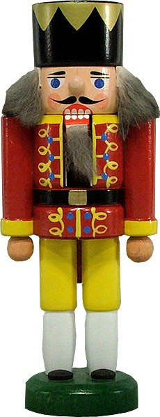 HoDreWa Legler Mini-König rot-gelb