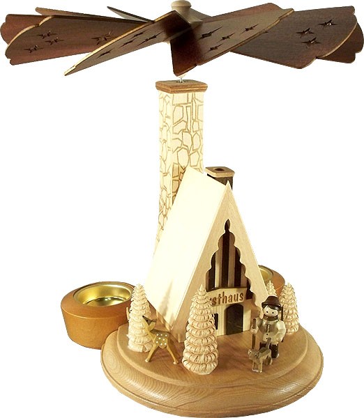 HoDreWa Legler Räucherpyramide Forsthaus