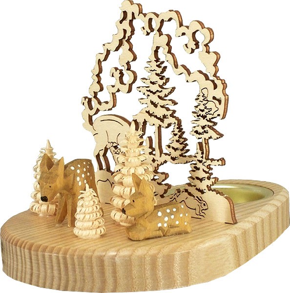HoDreWa Legler Teelichthalter Rehe