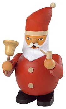 Kleinkunst Müller Mini-Räuchermann Weihnachtsmann