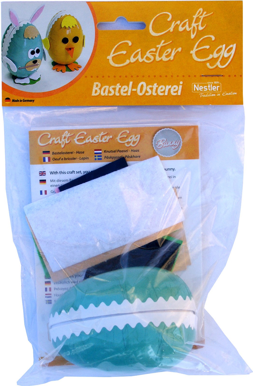 Nestler Osterei Bastelset Hase