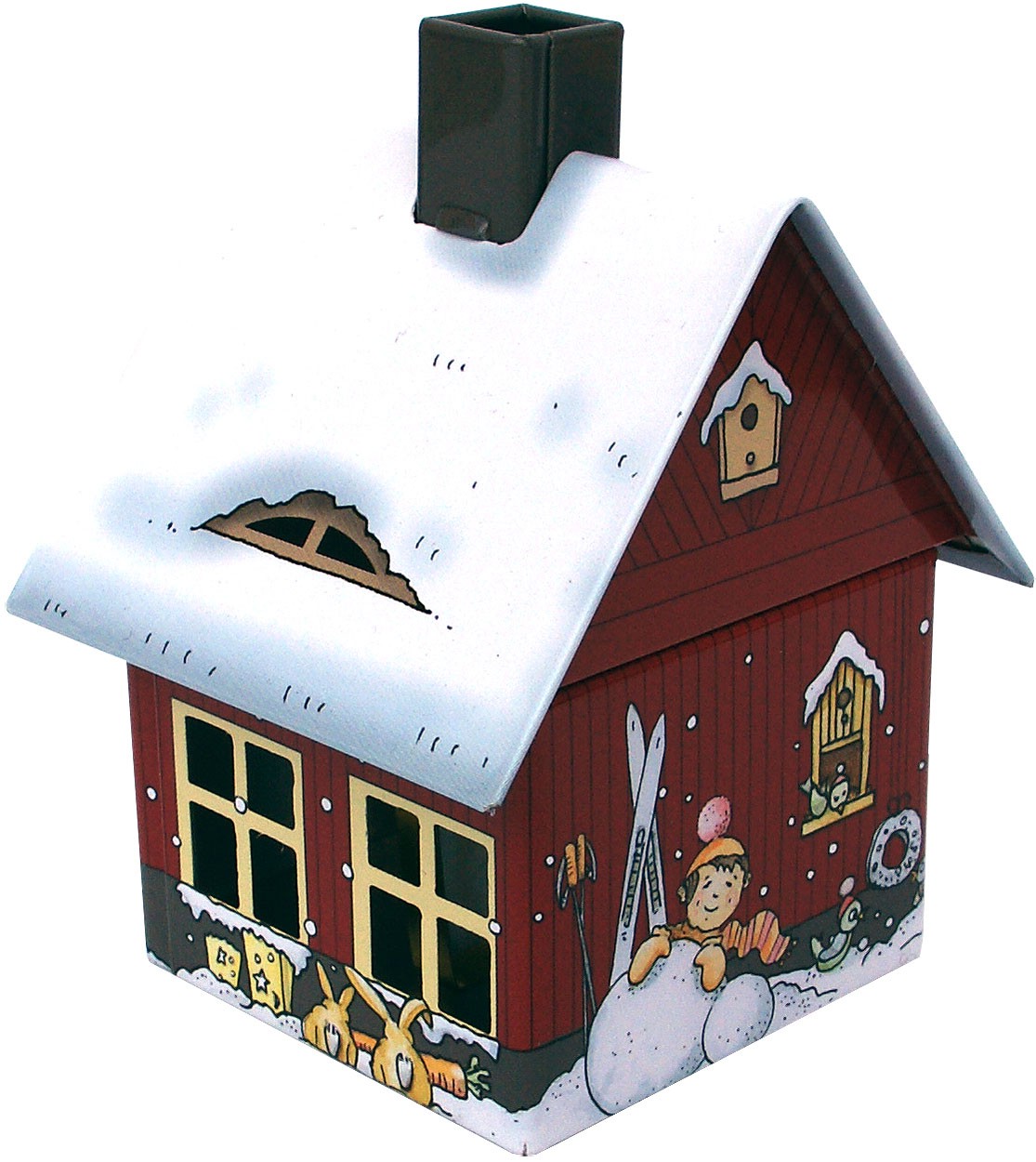 Crottendorfer Räucherhaus Wintermotiv